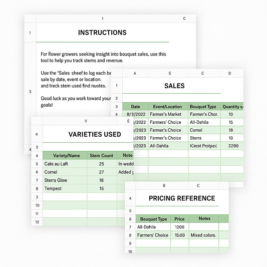 Bouquet Sales Tracker